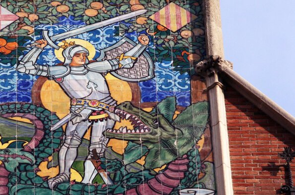 Recreacions de la llegenda de sant Jordi i el drac