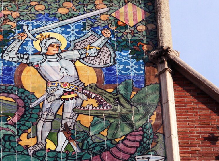 Recreacions de la llegenda de sant Jordi i el drac