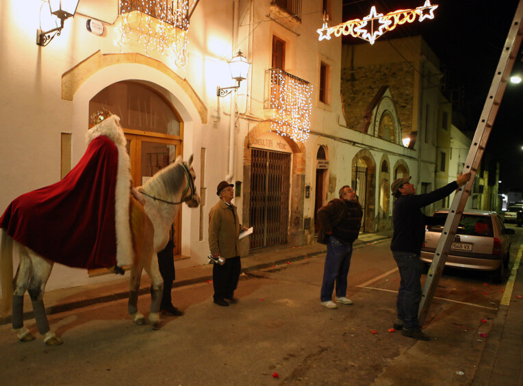 Cavalcada de Reis a la Pobla de Montornès