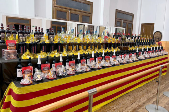 Els premis de la Rifa de la Confitura a l'Orfeó Reusenc