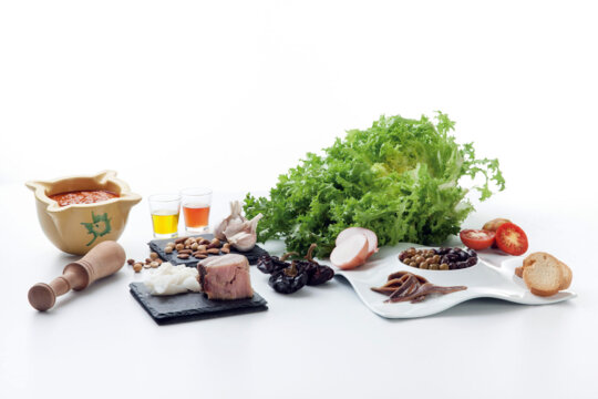 Ingredients del xató