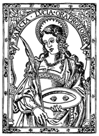 Biografia de santa Llúcia