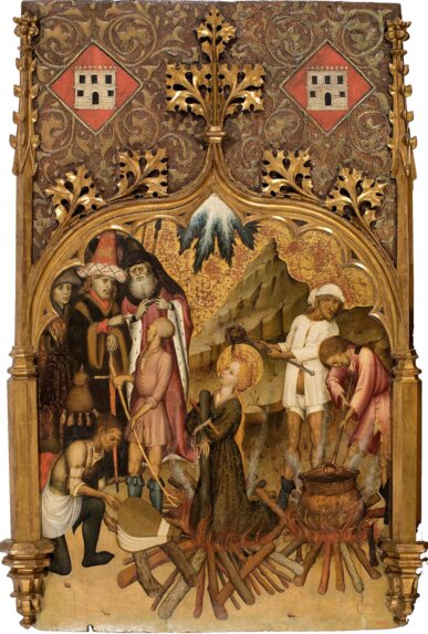 Martiri de Santa Llúcia de Bernat Martorell (1435-1440)
