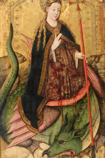 Pintura de Santa Margarida, Joan Reixach (1456)