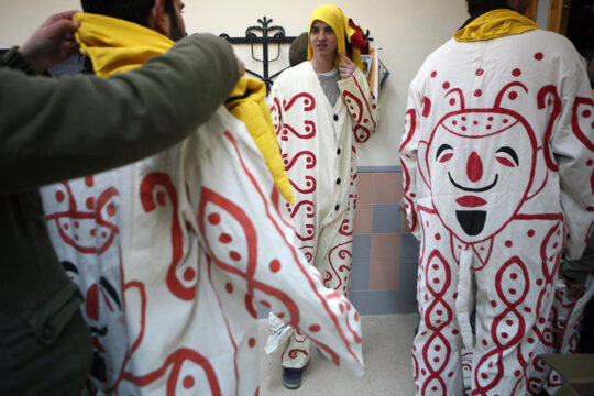 Les botargues, preparant-se