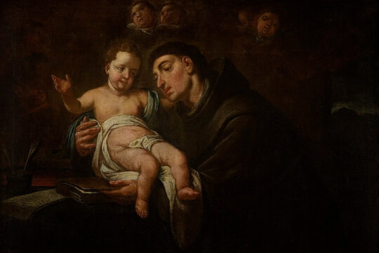 Visió de Sant Antoni de Pàdua. Antoni Viladamat (1720)