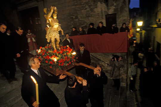 Trasllat de la imatge del sant