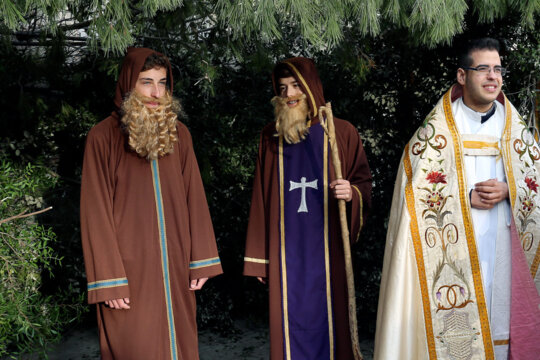 Sant Pau i Sant Antoni a la Davallada des Corb de Mancor la Vall