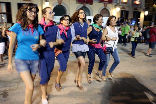Fliera de dones a Lloret de Mar