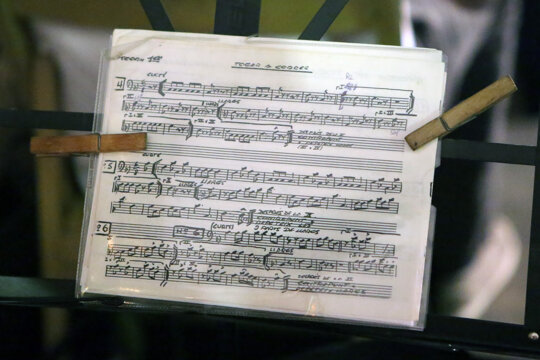 Partitura de la tonada de Tossa