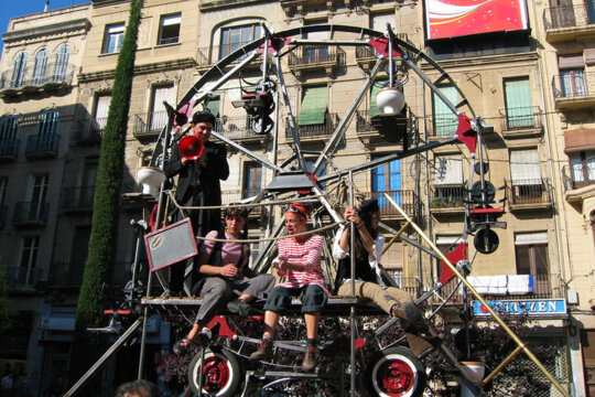 Estructura ambulant d'una companyia
