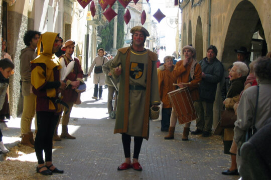 Un moment de la Fira Medieval