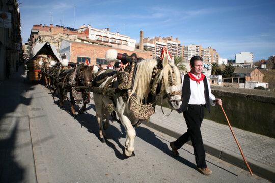 Traginer amb el vestit característic