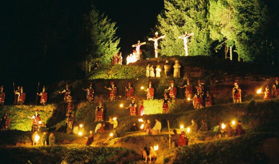 Via Crucis Vivent de Sant Hilari Sacalm