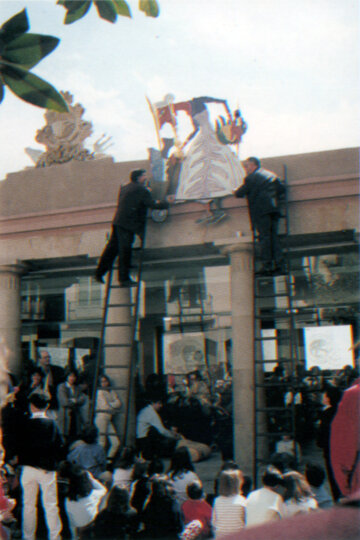 Serrant una pota l'any 1998